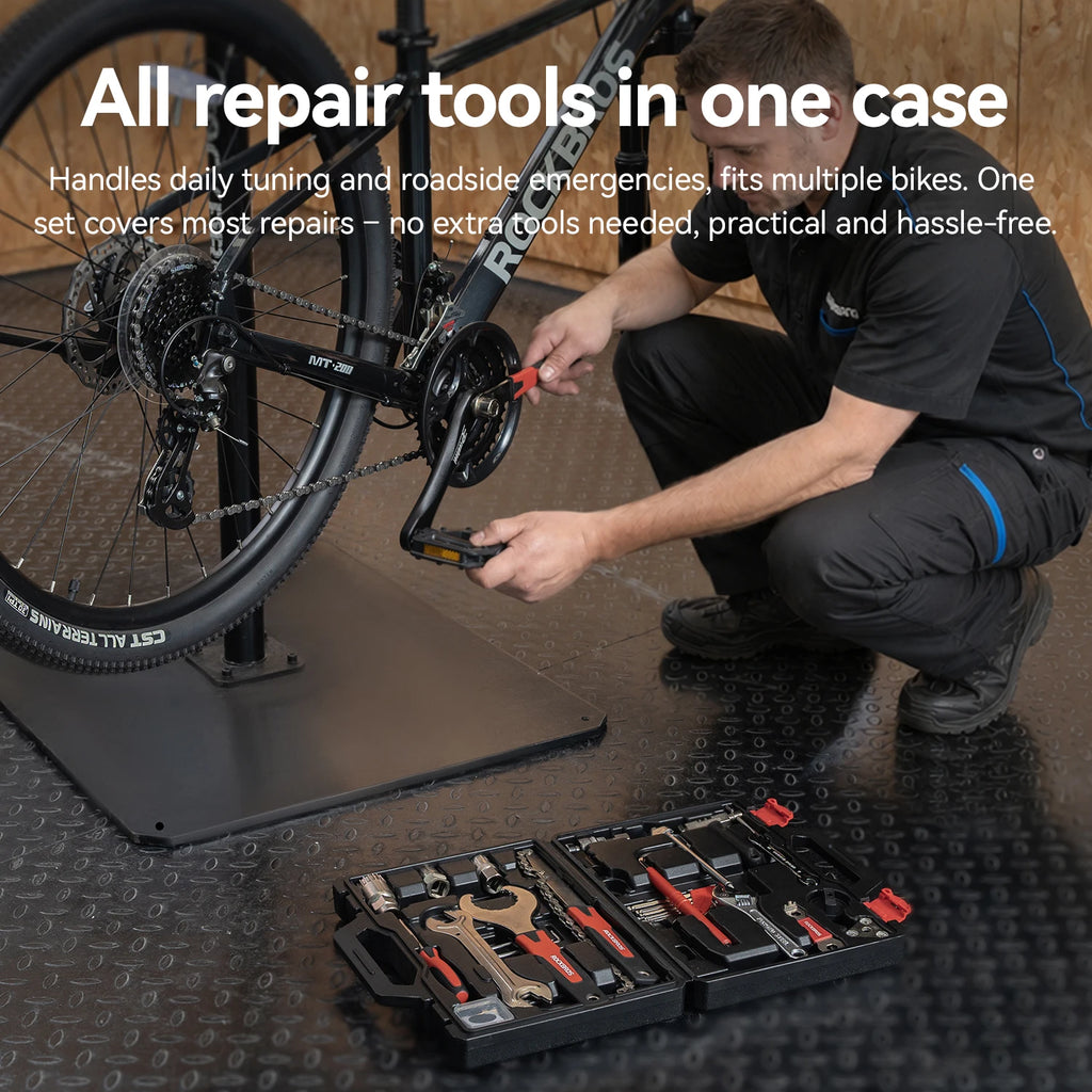 ROCKBROS Professional Bike Repair Tool Kit – Complete Multifunction Set