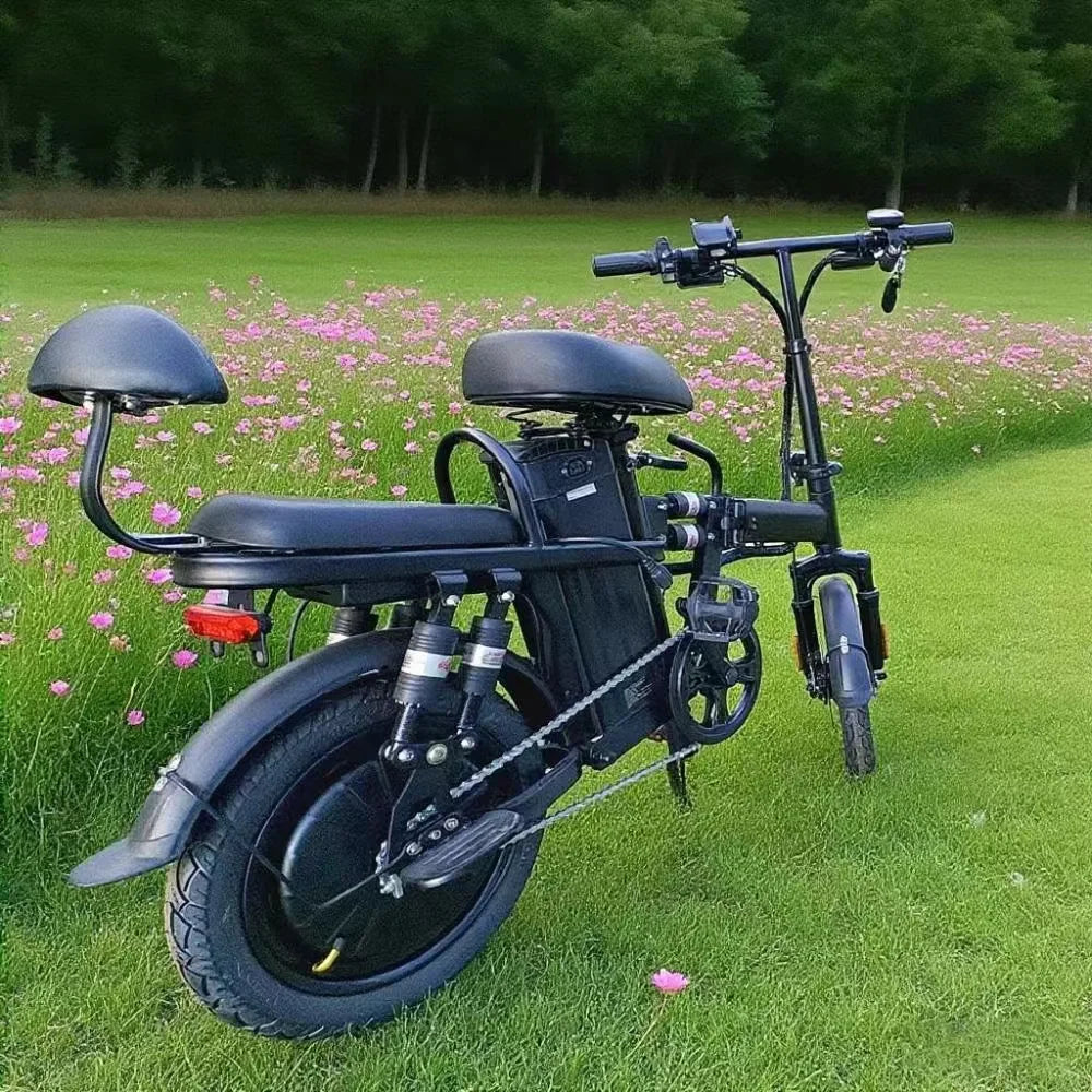 Colorful Folding E-Bike