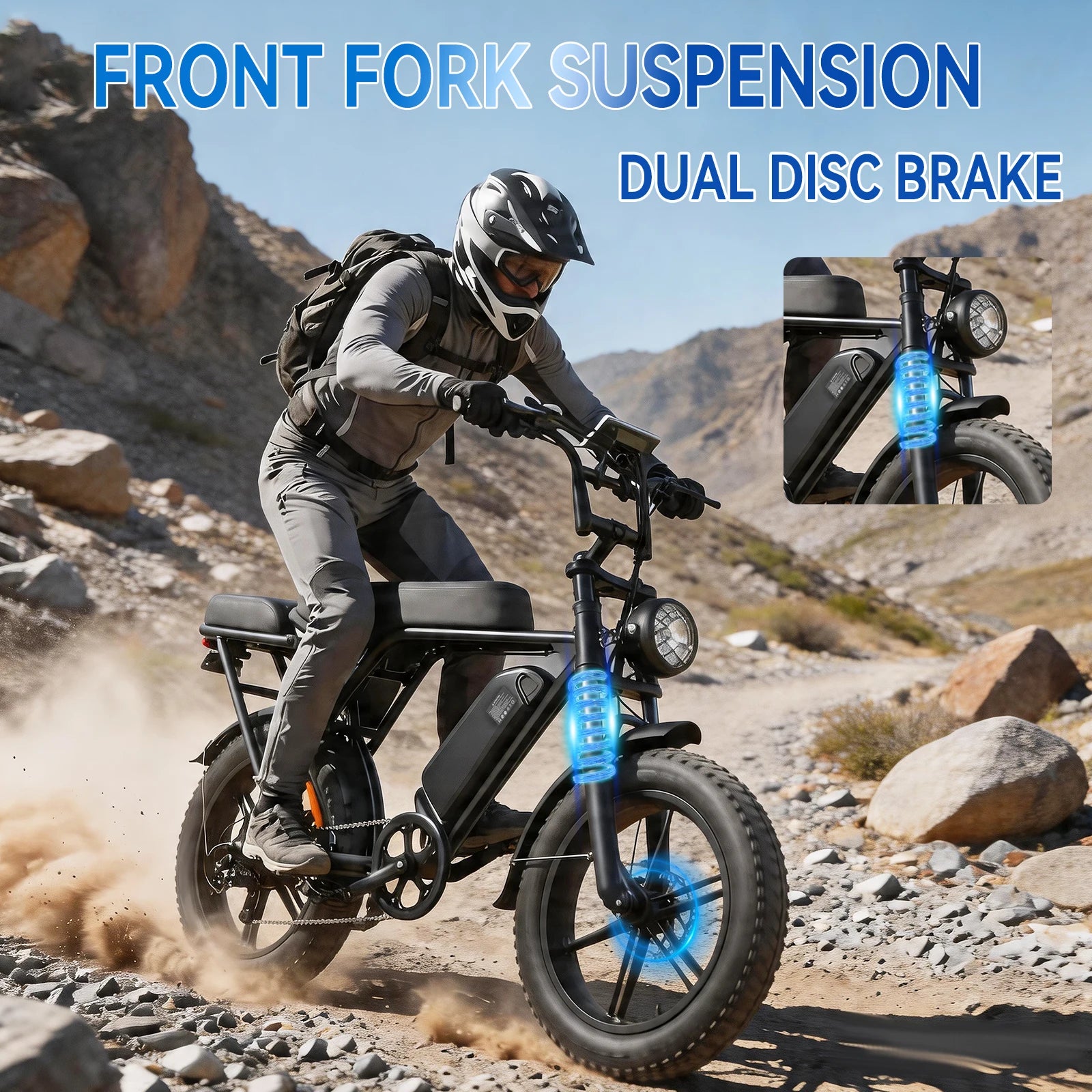 Fat Tire Mountain E-Bike