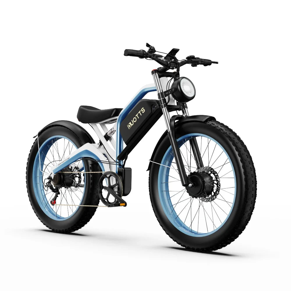 DUOTTS N26 Adult E-bike 750W*2 E-Mountain bike 48V20AH 26*4.0 inch Fat Tire Off Road Electric Bike