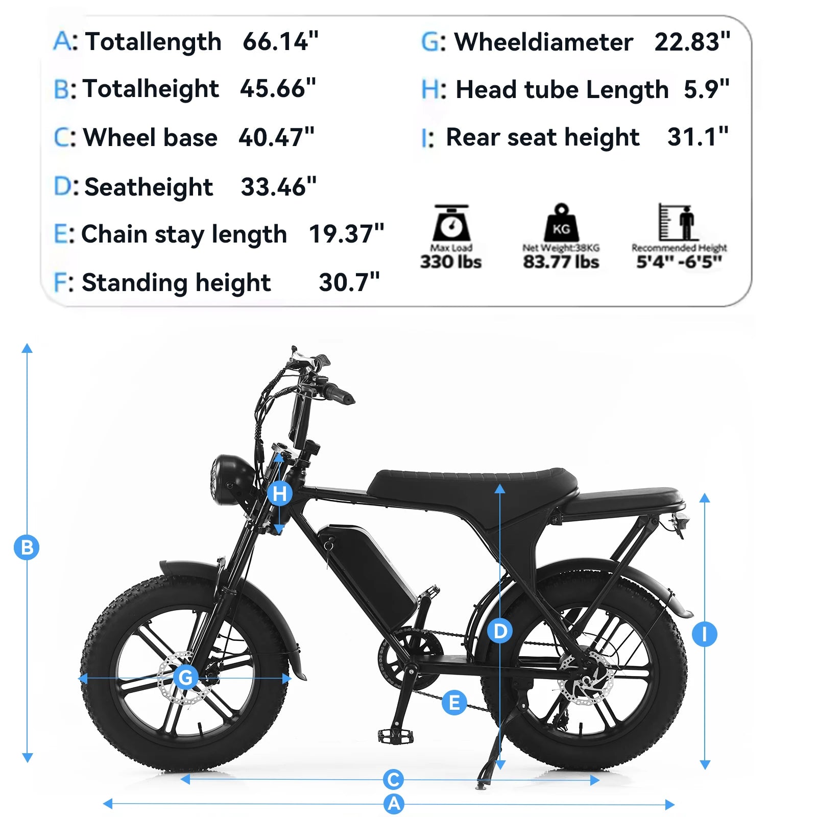 Fat Tire Mountain E-Bike
