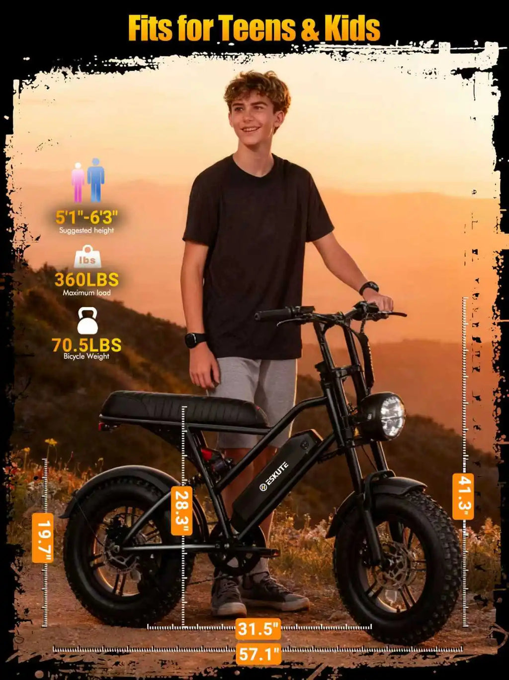 Eskute V100 Electric Bike
