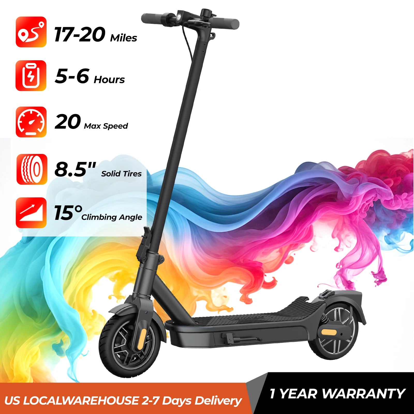 Shock Absorption E-Scooter