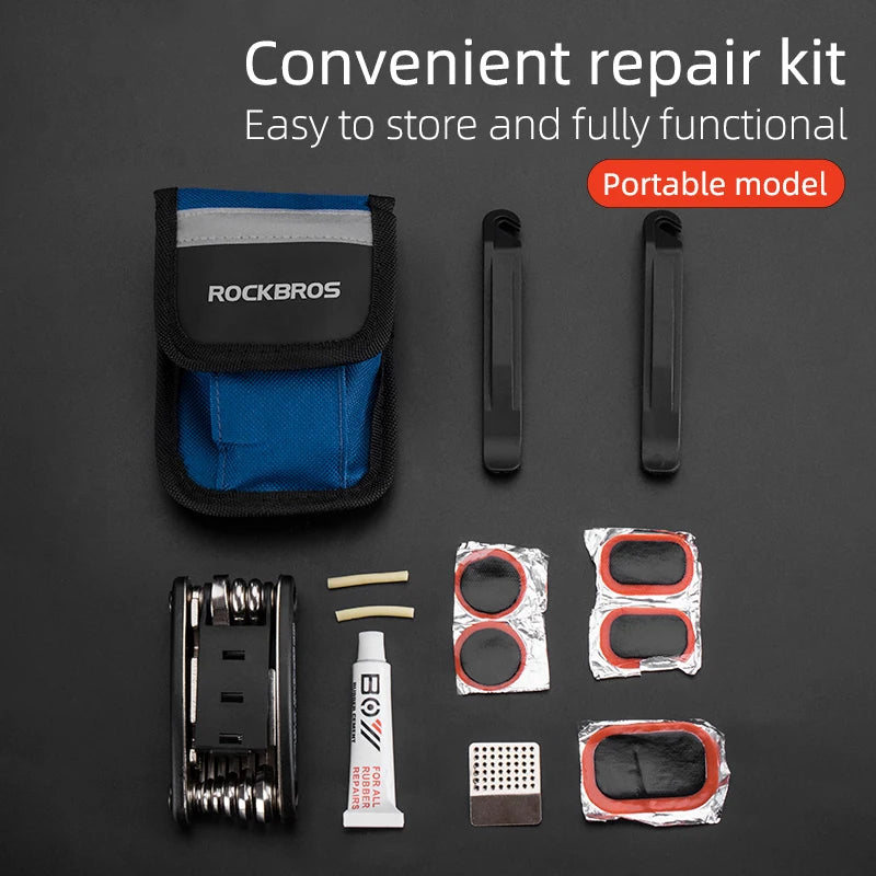 ROCKBROS Portable Tire Repair Kit – MTB & E-Bike Tyre Lever Set