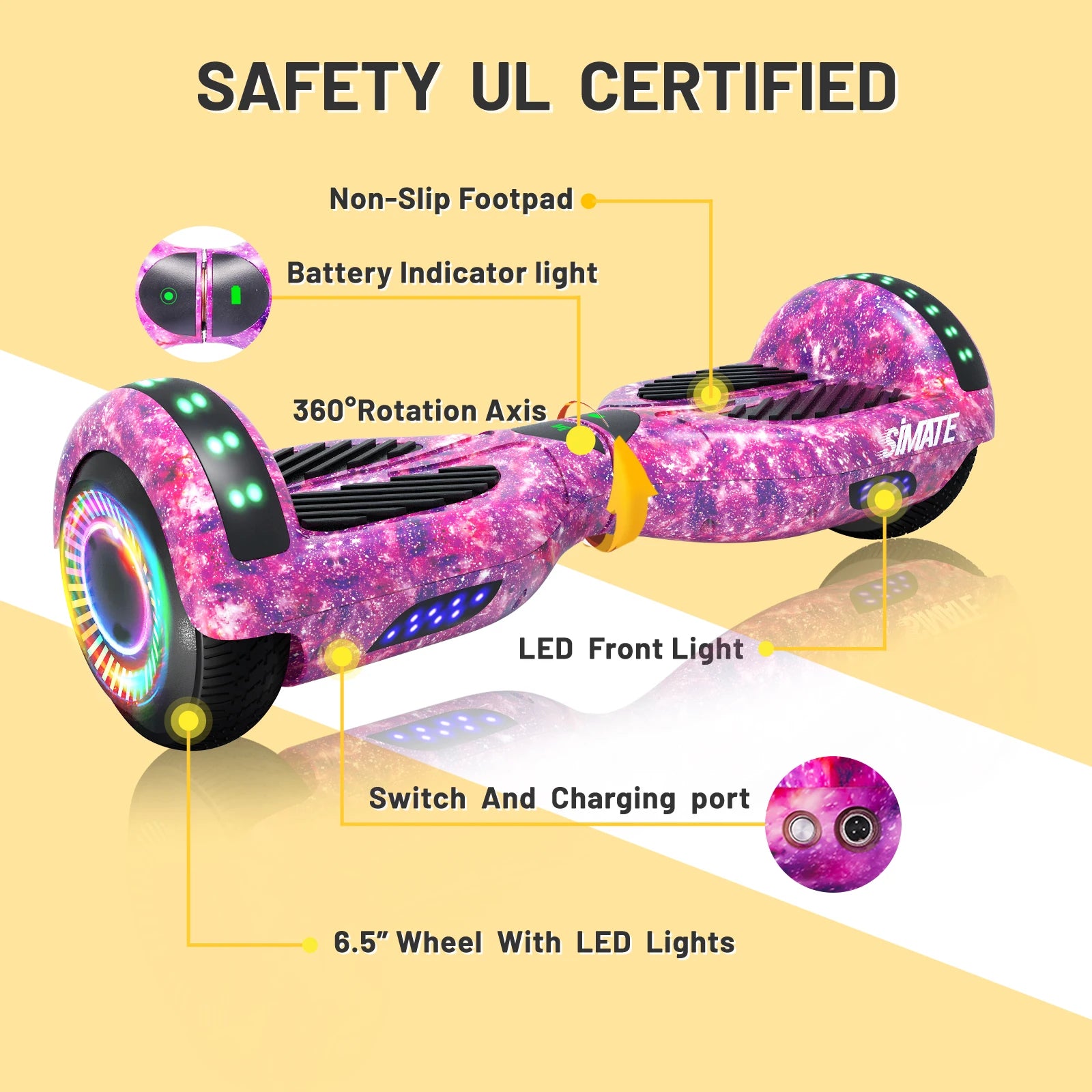 6.5" All-Terrain Hoverboard