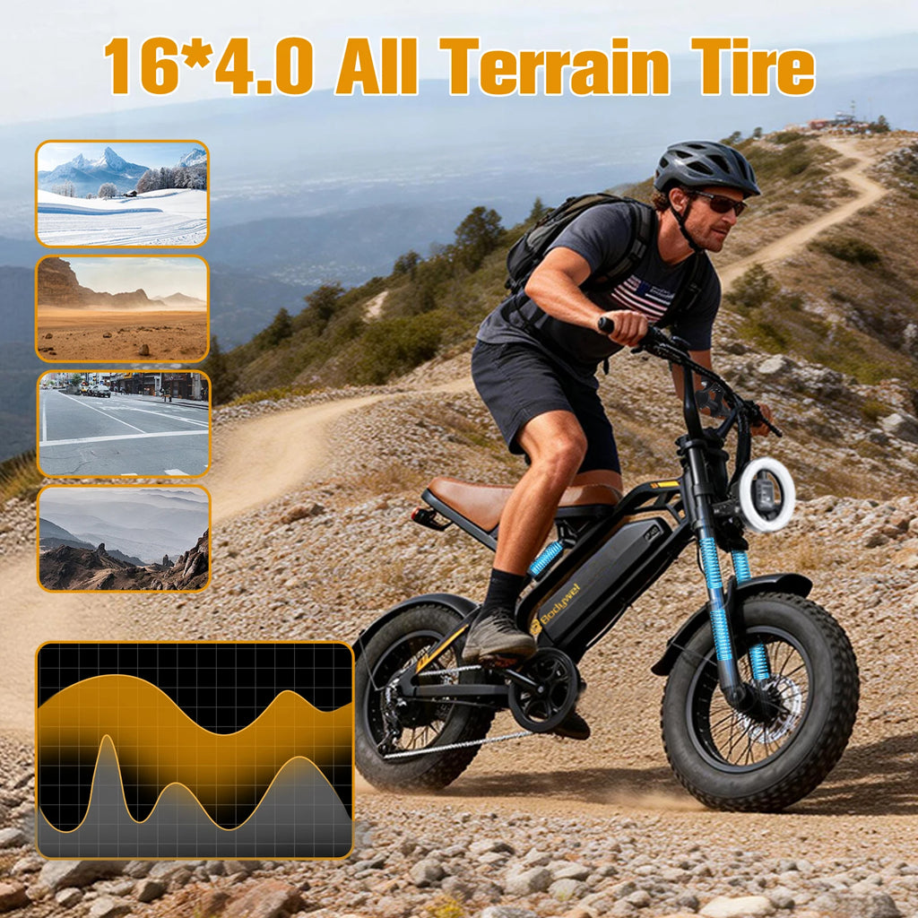 Bodywel M16 Fat Tire E-Bike