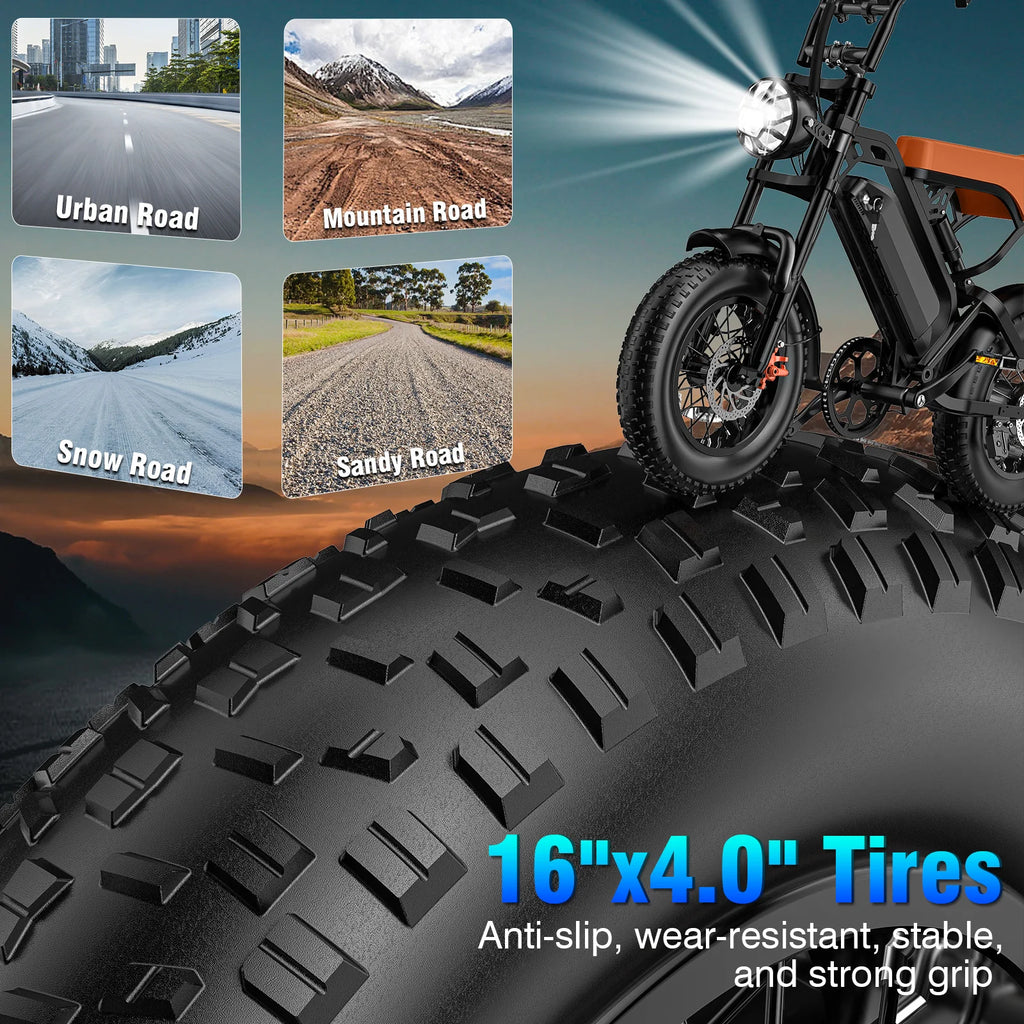 Treeosor Off-Road E-Bike