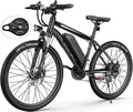 Electric Bike for Adults 27.5" E-Bike with 500W Motor, Electric Mountain Bike with 48V 10Ah Battery, Lockable Suspension Fork, Shimano 21 Speed Gears UL2849
