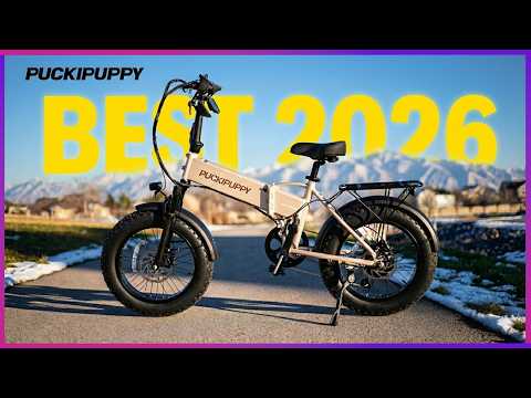 PUCKIPUPPY Folding E-Bike